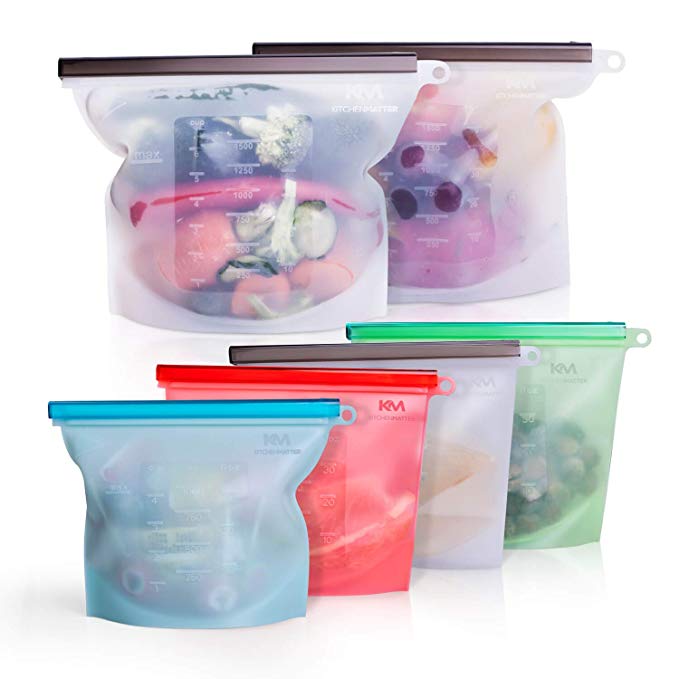 silicon food storage bags